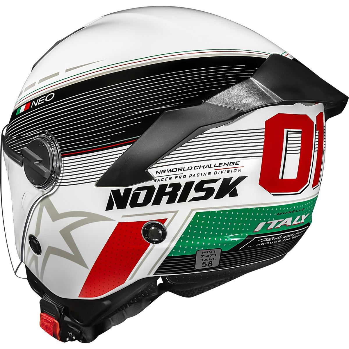 CAPACETE NORISK NEO GRAN PRIX ITALY