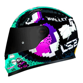 CAPACETE LS2 CLASSIC BULLET AZUL