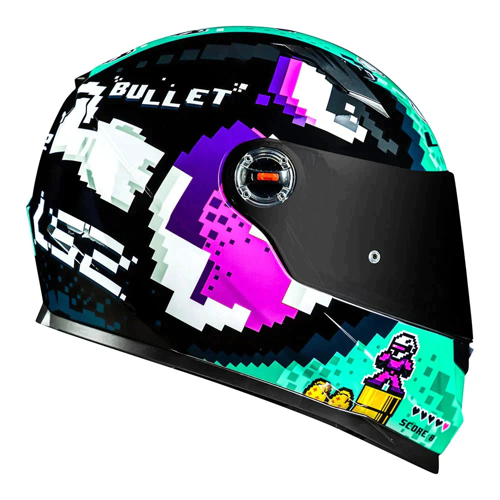 CAPACETE LS2 CLASSIC BULLET AZUL