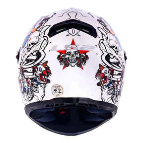 CAPACETE LS2 CLASSIC CRAZY CLOWN