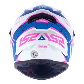 CAPACETE LS2 CLASSIC DRAZE BRANCO