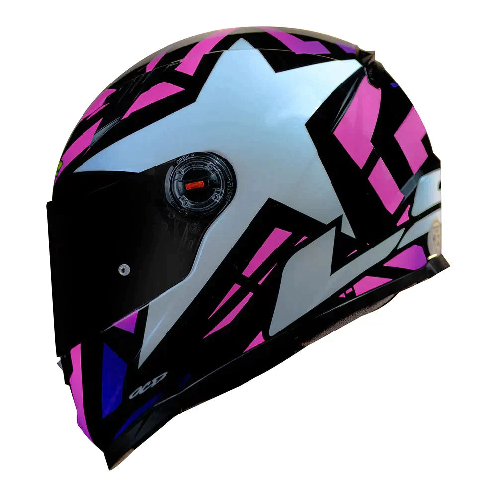 CAPACETE LS2 CLASSIC FF358 STARWAR ROSA