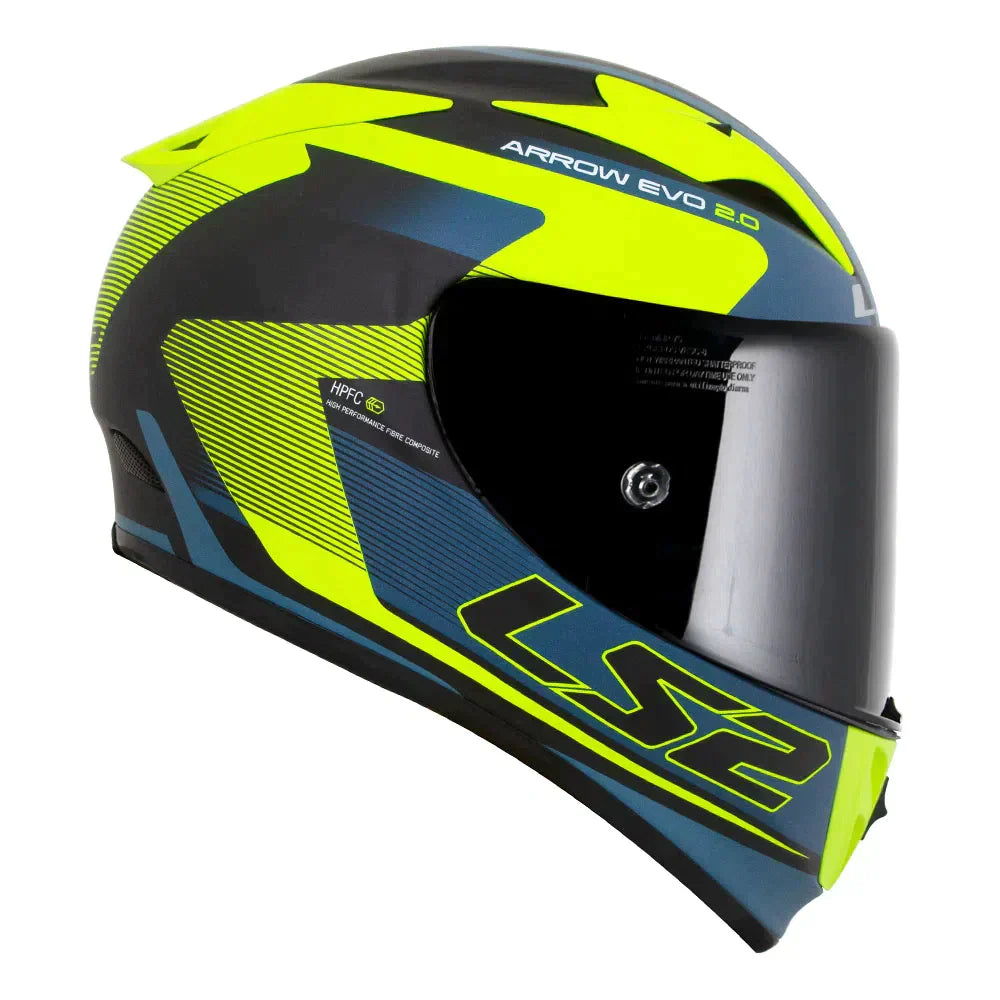 CAPACETE LS2 ARROW COMPETE AZUL