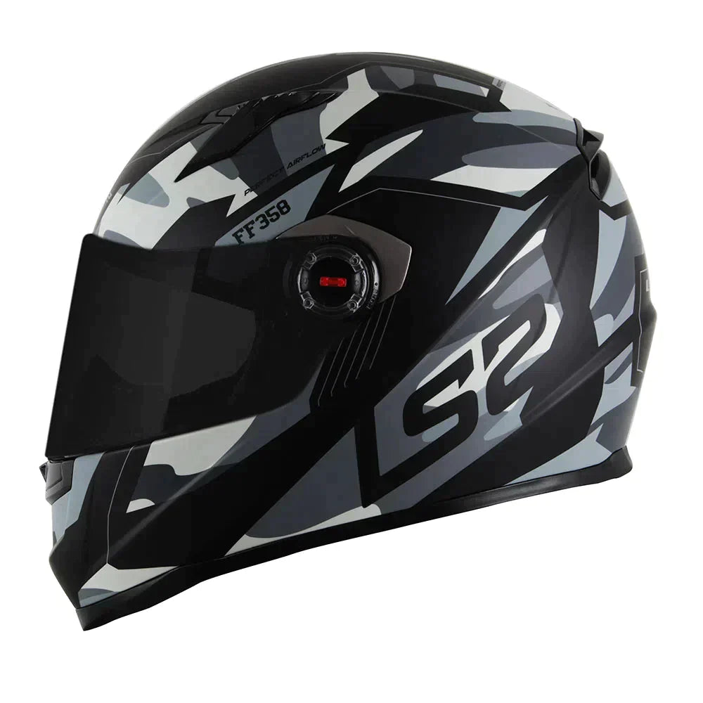 CAPACETE LS2 CLASSIC TANK PRETO