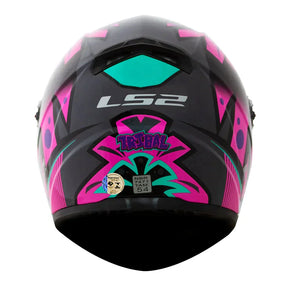 CAPACETE LS2 CLASSIC TRIBAL ROSA