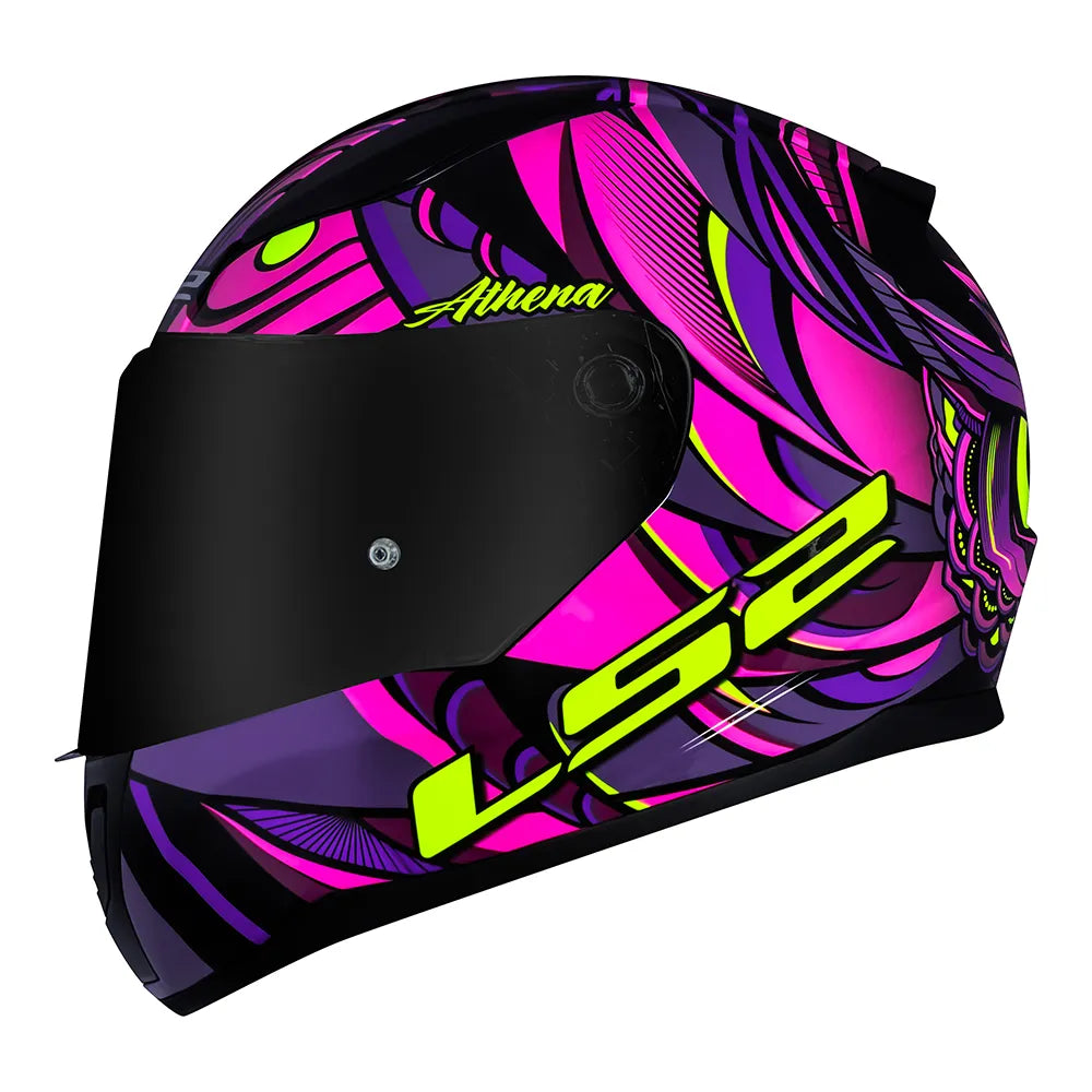 CAPACETE LS2 RAPID ATHENA ROXO