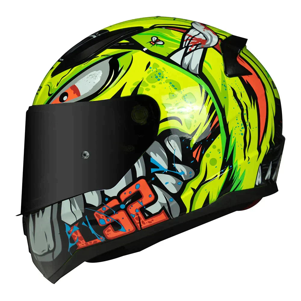 CAPACETE LS2 RAPID BADASS AMARELO