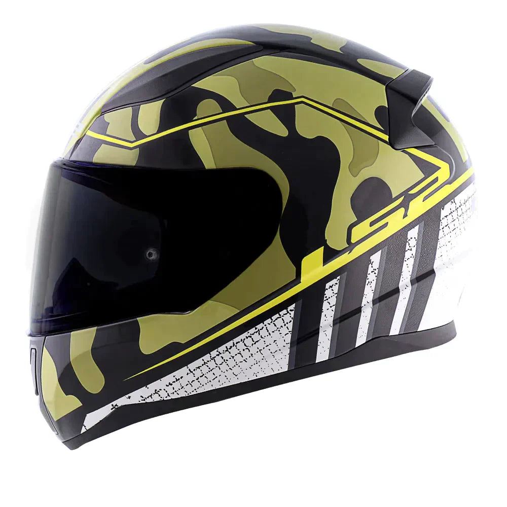 CAPACETE LS2 RAPID BRAVADO AMARELO