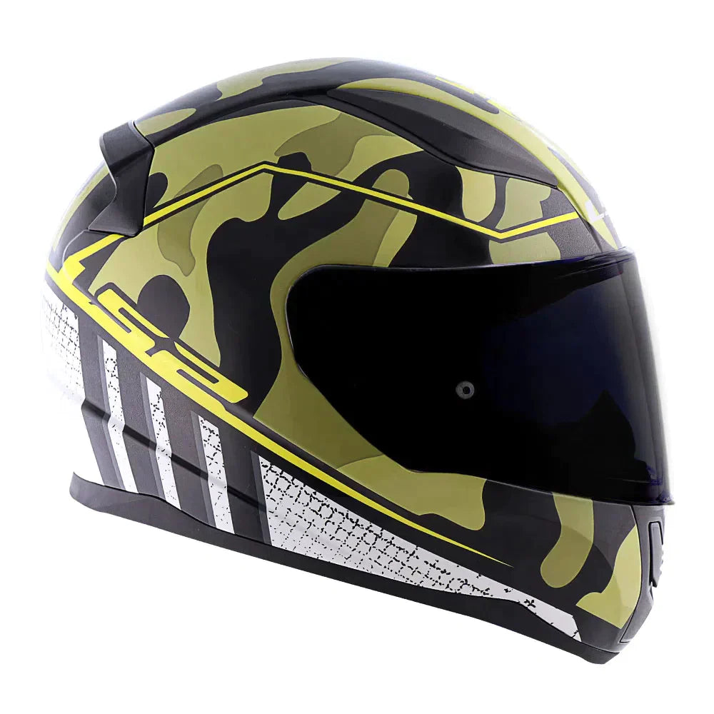 CAPACETE LS2 RAPID BRAVADO AMARELO