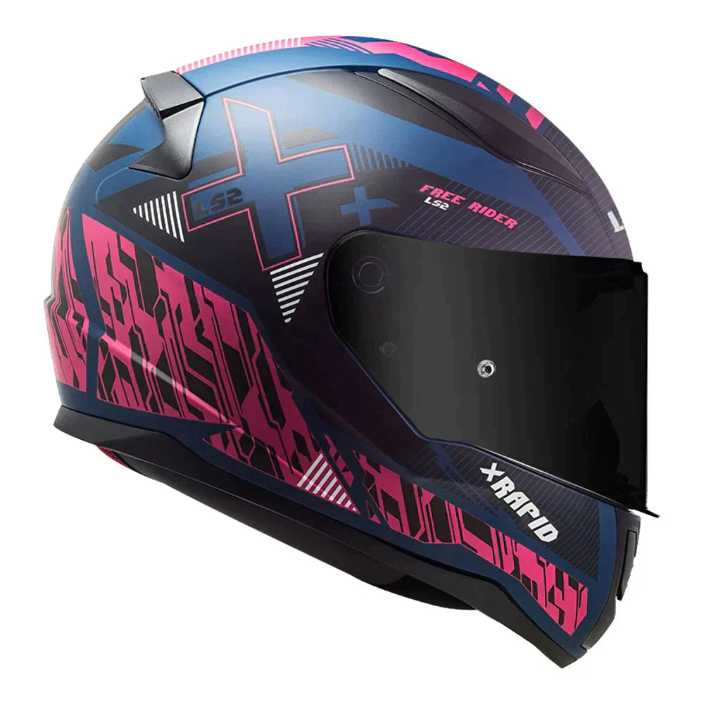 CAPACETE LS2 RAPID XTREET ROXO