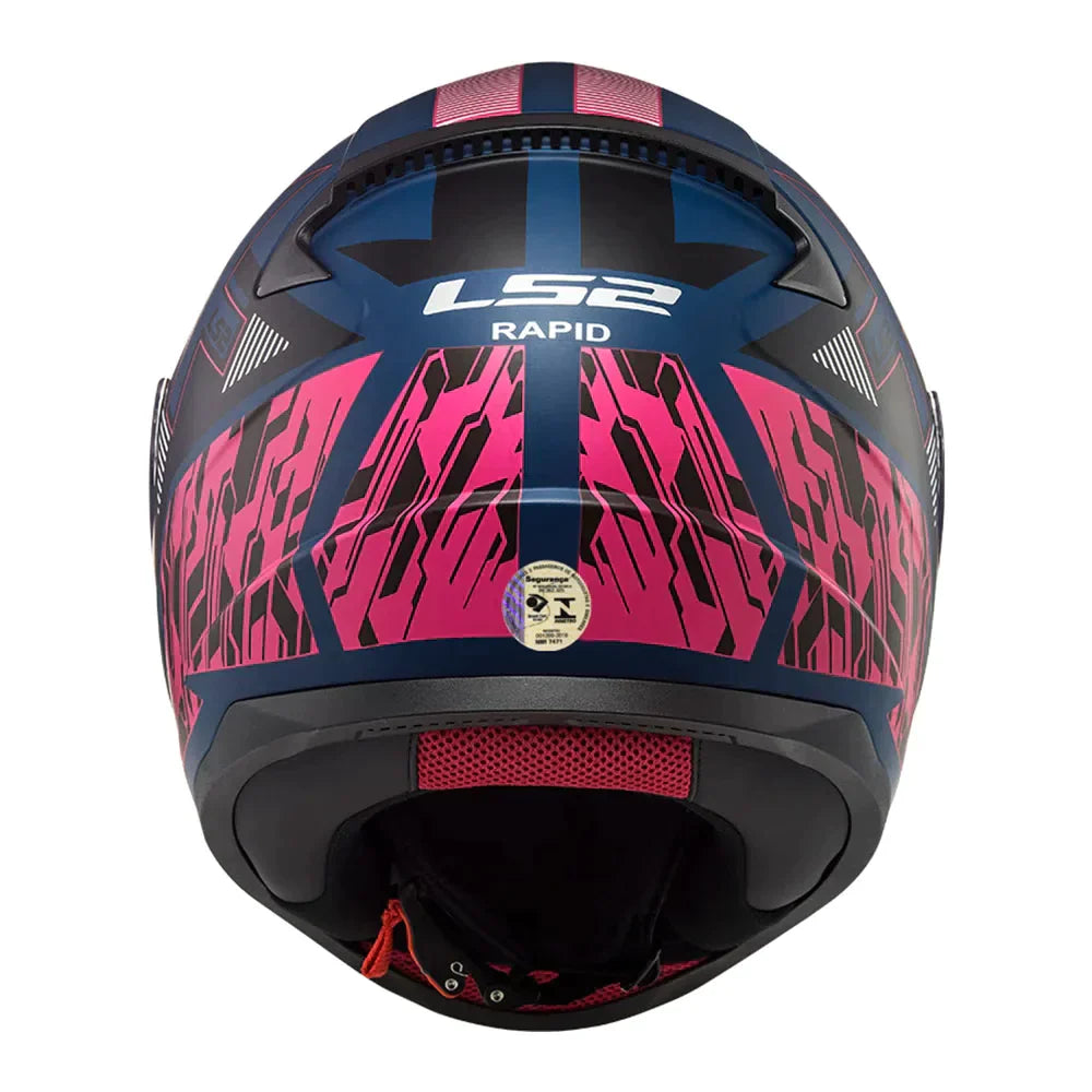 CAPACETE LS2 RAPID XTREET ROXO