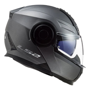 CAPACETE LS2 SCOPE MONOCOLOR CINZA FOSCO