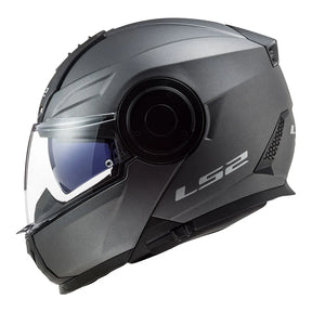 CAPACETE LS2 SCOPE MONOCOLOR CINZA FOSCO