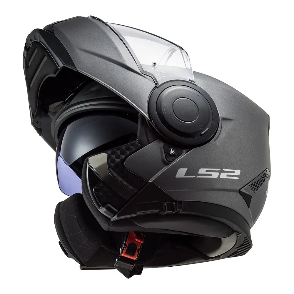 CAPACETE LS2 SCOPE MONOCOLOR CINZA FOSCO