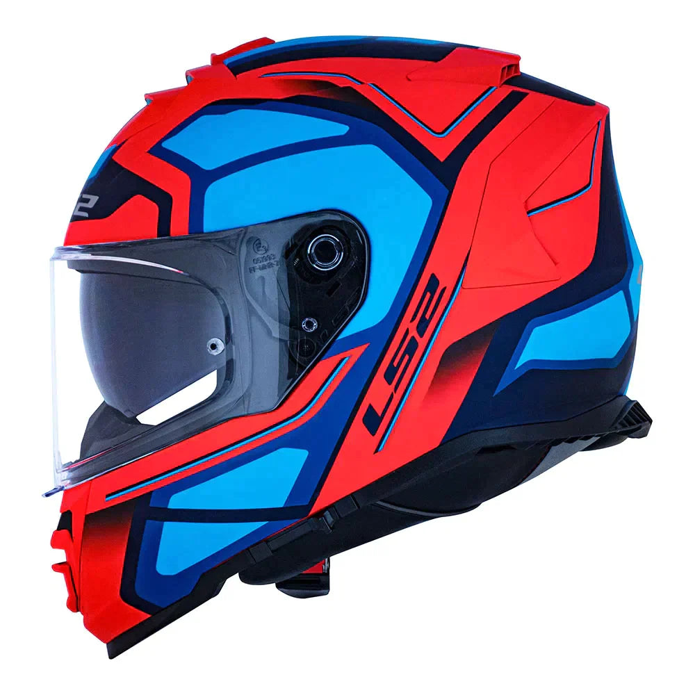 CAPACETE LS2 STORM FASTER LARANJA