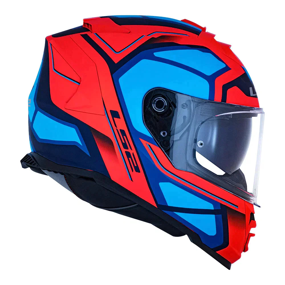 CAPACETE LS2 STORM FASTER LARANJA