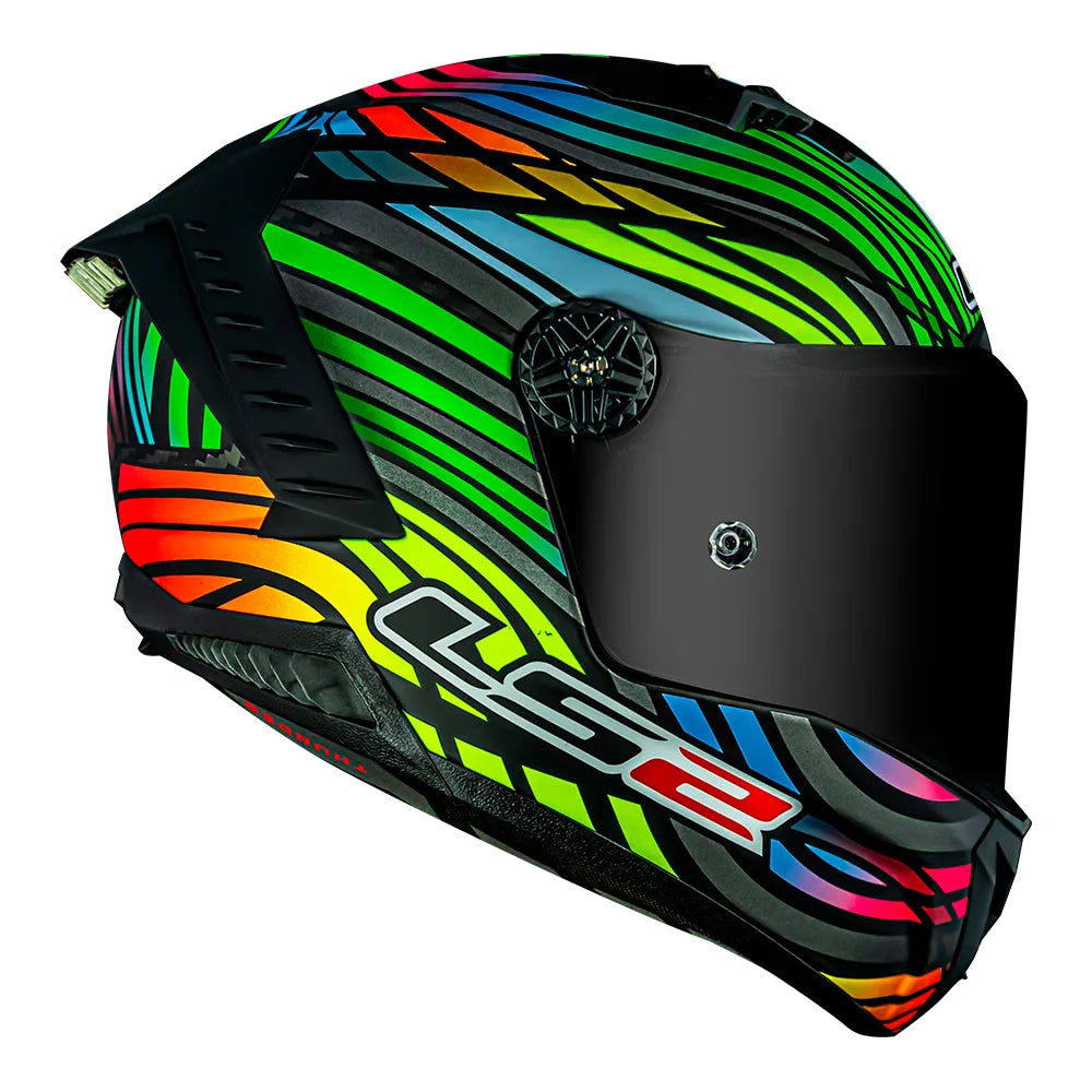 CAPACETE LS2 THUNDER CARBON RAINBOW