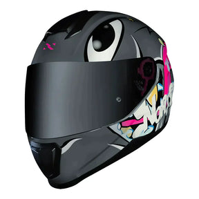 CAPACETE NORISK CAPACETE RAZOR MAD CINZA