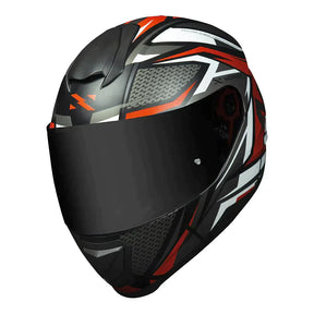 CAPACETE NORISK CAPACETE RAZOR SHARP PRETO/VERMELHO