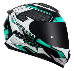 CAPACETE NORISK RAZOR SPEED MAX PRETO E VERDE