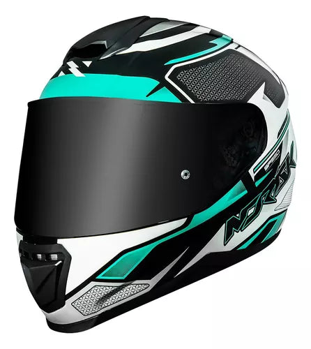 CAPACETE NORISK RAZOR SPEED MAX PRETO E VERDE