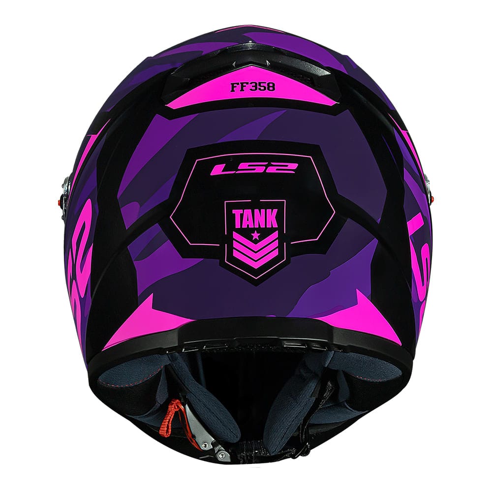 CAPACETE LS2 FF358 - TANK ROXO