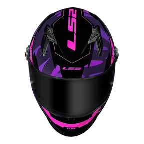 CAPACETE LS2 FF358 - TANK ROXO