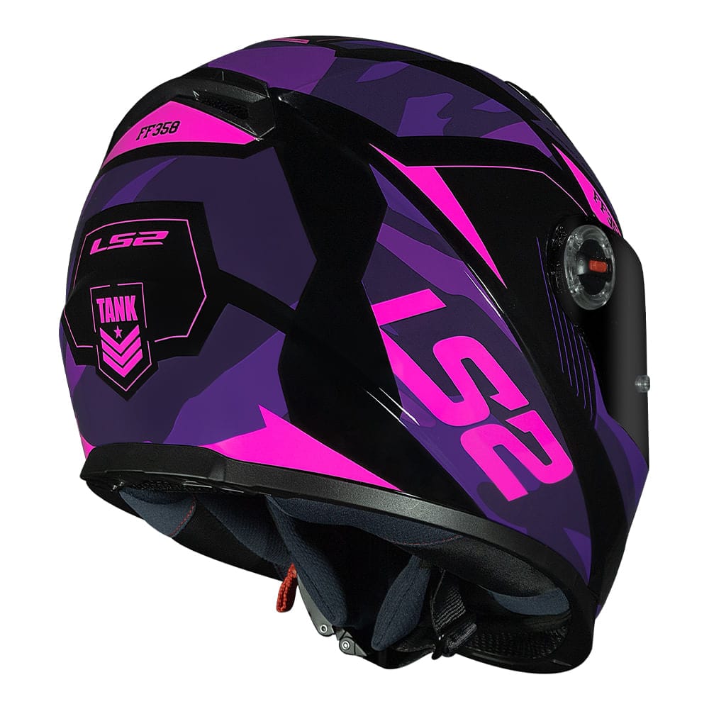 CAPACETE LS2 FF358 - TANK ROXO