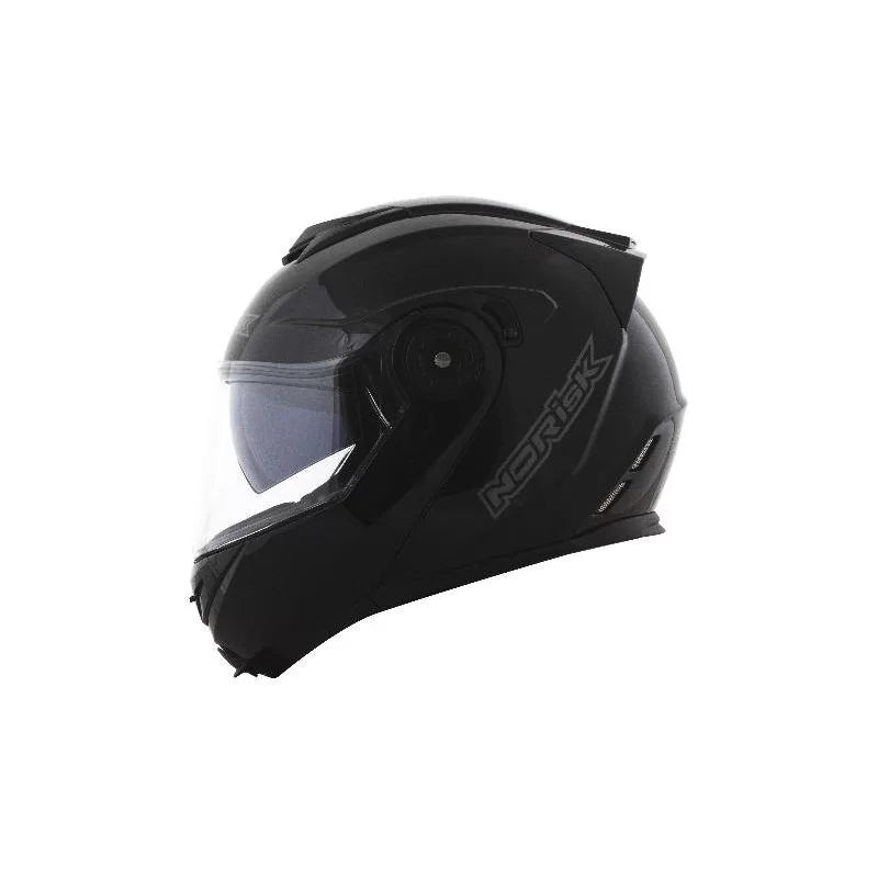 CAPACETE NORISK ROUTE FF345 MONOCOLOR PRETO