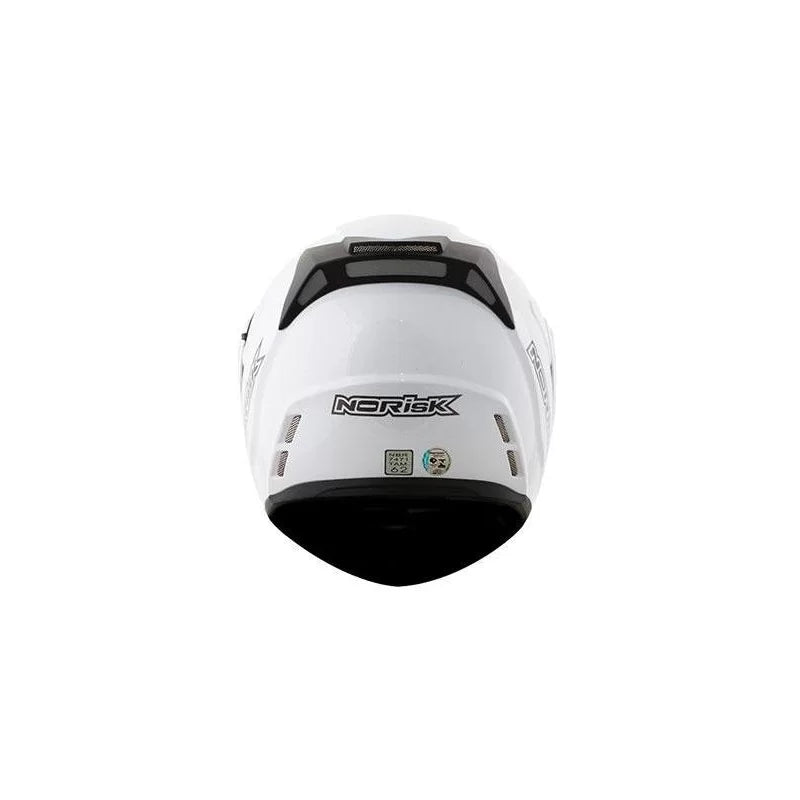 CAPACETE NORISK ROUTE FF345 MONOCOLOR BRANCO